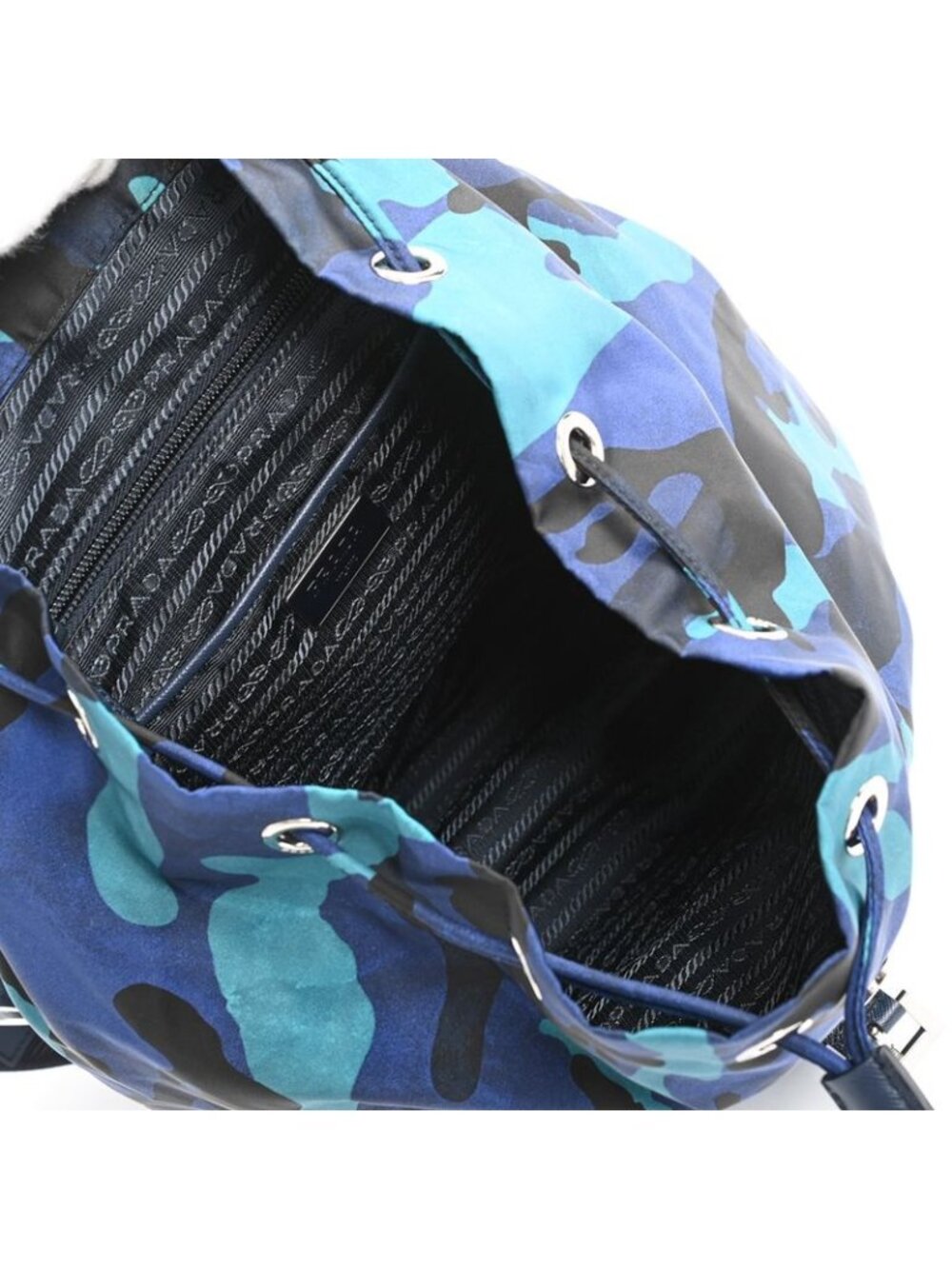 Prada Backpack Blue - Picture 4 of 10